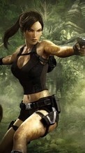 New mobile wallpapers - free download. Games, Girls, Lara Croft: Tomb Raider picture and image for mobile phones.