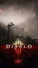 New 240x320 mobile wallpapers Games, Diablo free download.