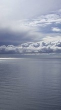 New mobile wallpapers - free download. Sea, Clouds, Landscape picture and image for mobile phones.