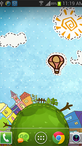 Download Cartoon city free Background livewallpaper for Android phone and tablet.