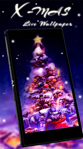 Download livewallpaper Christmas tree by Live Wallpaper Workshop for Android.