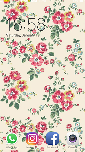 Download livewallpaper Floral for Android.
