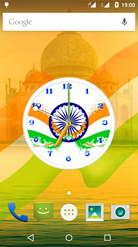 Download India clock by iPlay Store free Background livewallpaper for Android phone and tablet.