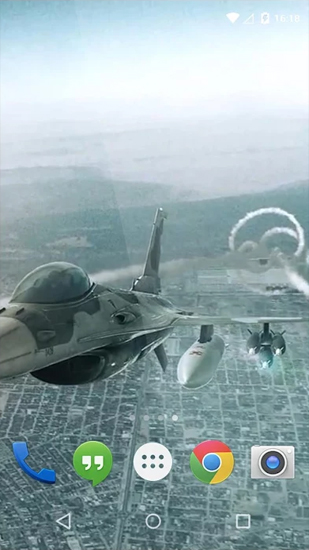 Download Jet Flight free 3D livewallpaper for Android phone and tablet.