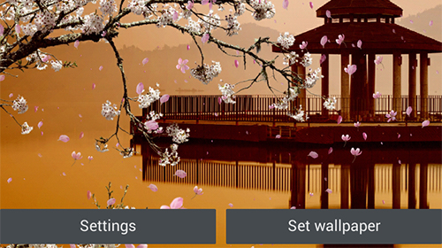 Download Sakura garden free Plants livewallpaper for Android phone and tablet.