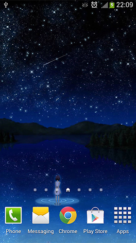 Download Stars by orchid free Space livewallpaper for Android phone and tablet.