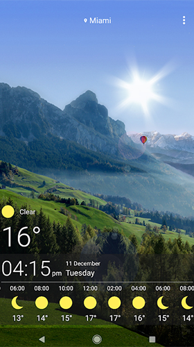 Download Weather by SkySky free livewallpaper for Android phone and tablet.