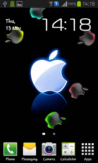 Download Apple free Logotypes livewallpaper for Android phone and tablet.