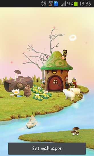 Download Fairy house free livewallpaper for Android 4.1.1 phone and tablet.