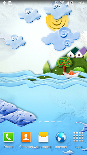 Paper world by Live Wallpapers 3D apk - free download.