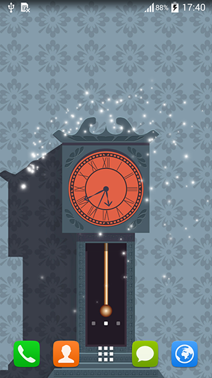 Download Pendulum clock free Vector livewallpaper for Android phone and tablet.