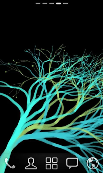 Download livewallpaper Plasma tree for Android.
