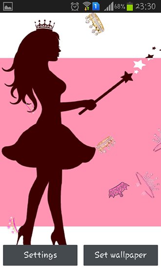 Download Princess free Vector livewallpaper for Android phone and tablet.