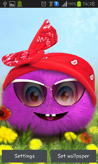 Pink fluffy ball apk - free download.