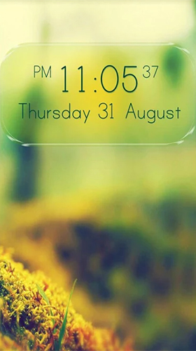 Full version of Android apk livewallpaper Digital clock for tablet and phone.