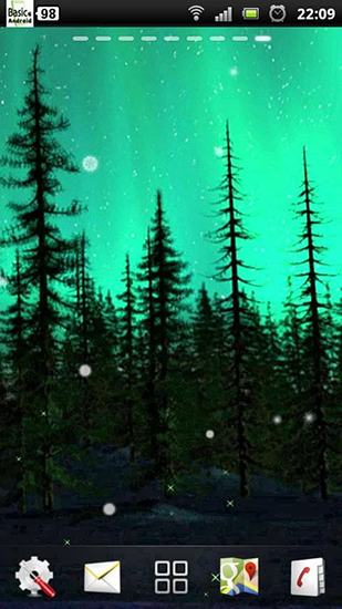 Full version of Android apk livewallpaper Aurora for tablet and phone.