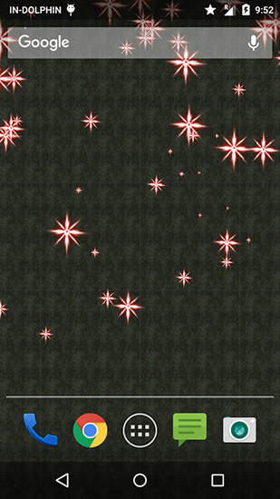 Full version of Android apk livewallpaper Glitter star for tablet and phone.