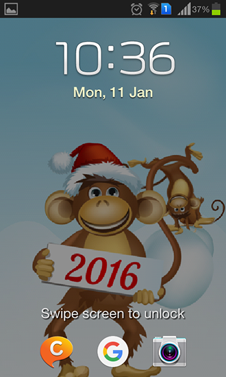 Full version of Android apk livewallpaper Year of the monkey for tablet and phone.