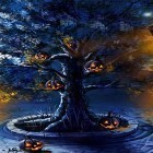 Download live wallpaper Halloween by Art LWP for free and Rainy autumn for Android phones and tablets .
