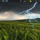 Download live wallpaper Prairie lightning for free and Water ripple for Android phones and tablets .