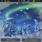 Download live wallpaper Aurora: Winter for free and Color pictures for Android phones and tablets .