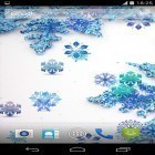 Download live wallpaper Beautiful snowflakes for free and Year of the monkey for Android phones and tablets .