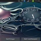 Download live wallpaper Black clock for free and Circulux for Android phones and tablets .