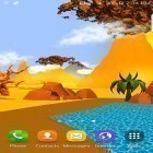Download live wallpaper Cartoon desert 3D for free and Fishbowl for Android phones and tablets .