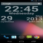 Download live wallpaper Digi clock for free and Aircraft for Android phones and tablets .