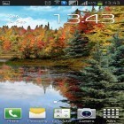 Download live wallpaper Forest, waterfall, lake for free and 3D pocket watch for Android phones and tablets .