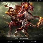 Download live wallpaper God of war for free and Fire tornado for Android phones and tablets .