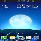 Download live wallpaper Moonlight for free and Snow: Night for Android phones and tablets .