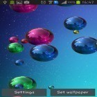 Download live wallpaper Space bubbles for free and Airy light for Android phones and tablets .