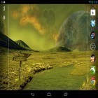 Download live wallpaper Space world for free and Night mountains for Android phones and tablets .