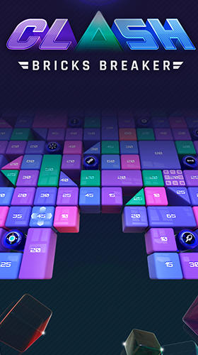 Full version of Android Arkanoid game apk Bricks breaker clash for tablet and phone.
