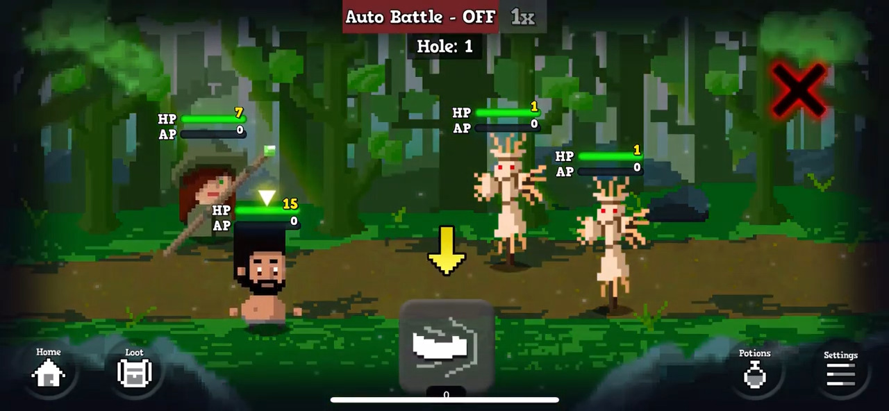 Full version of Android RPG game apk Mini Golf RPG (MGRPG) for tablet and phone.