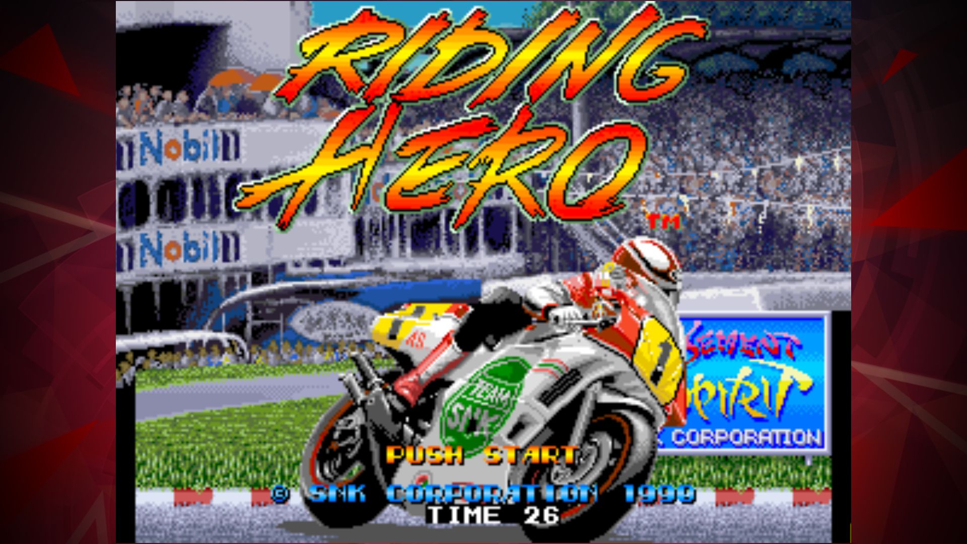 Full version of Android Racing game apk RIDING HERO ACA NEOGEO for tablet and phone.
