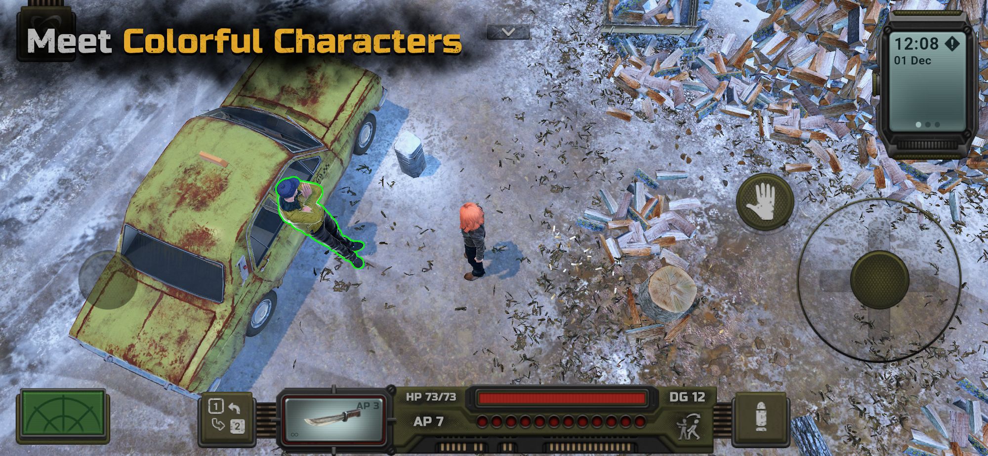 Full version of Android RPG game apk Trudograd for tablet and phone.