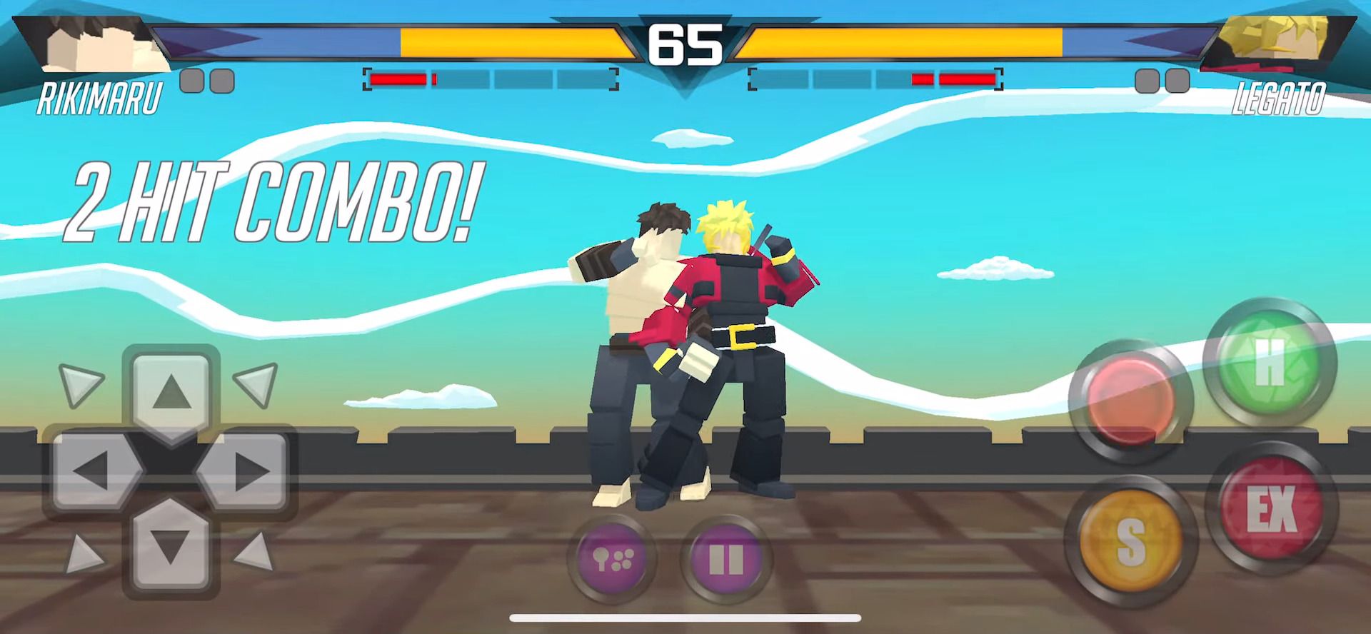 Full version of Android Fighting game apk Vita Fighters for tablet and phone.
