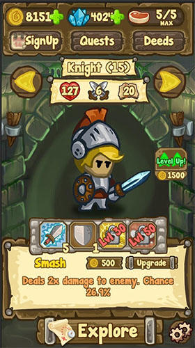 Full version of Android apk app Dungeon loot for tablet and phone.