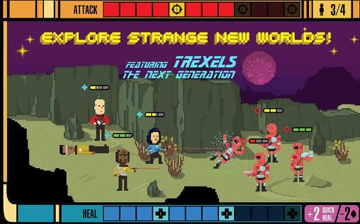 Full version of Android apk app Star trek: Trexels for tablet and phone.