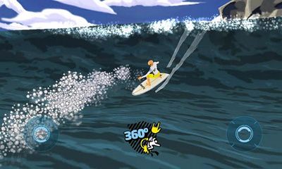 Gameplay of the Billabong Surf Trip for Android phone or tablet.