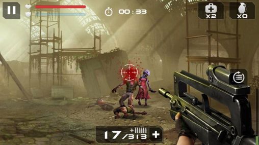Gameplay of the Blood zombies for Android phone or tablet.