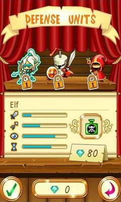 Gameplay of the Fantasy Kingdom Defense for Android phone or tablet.