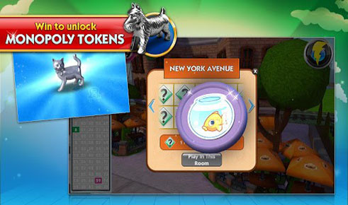 Gameplay of the MONOPOLY: Bingo for Android phone or tablet.