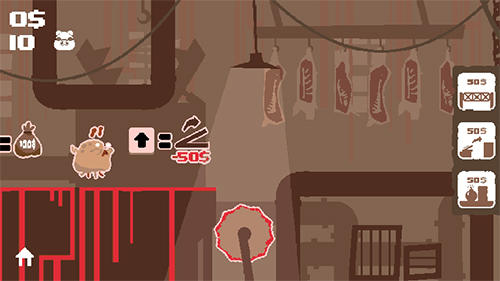 Piggy butchery - Android game screenshots.