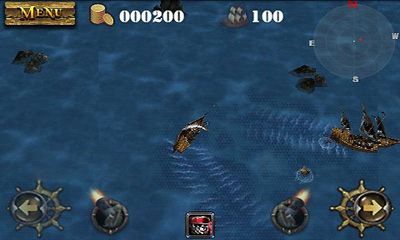 Gameplay of the Pirates 3D Cannon Master for Android phone or tablet.