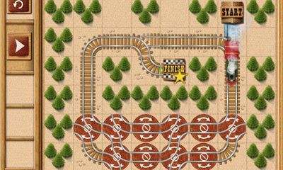 Gameplay of the Rail Maze for Android phone or tablet.