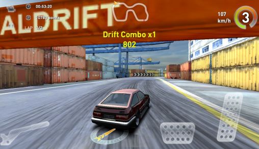 Gameplay of the Real drift for Android phone or tablet.