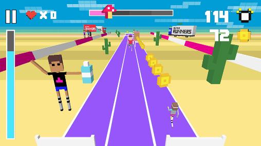 Gameplay of the Retro runners for Android phone or tablet.